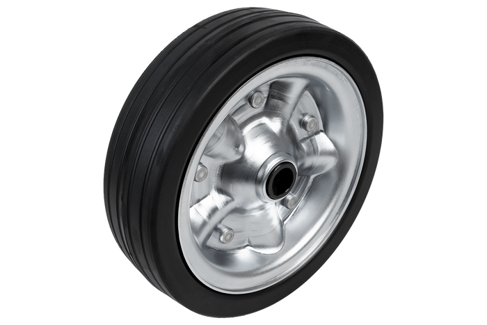 Spare wheel for the KNOTT 405725.001 jockey wheel made of solid rubber 225x65mm