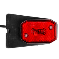 ASPÖCK FLEXIPOINT I red universal marker lamp with holder
