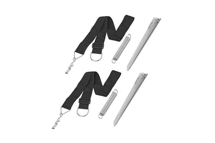 Set of two ProPlus 361722 storm straps for Thule Omnistor 3m awnings