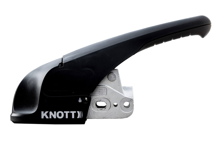 KNOTT KS30 ball hitch with stabilizer for 3000kg trailer with 35-50mm tubular drawbar