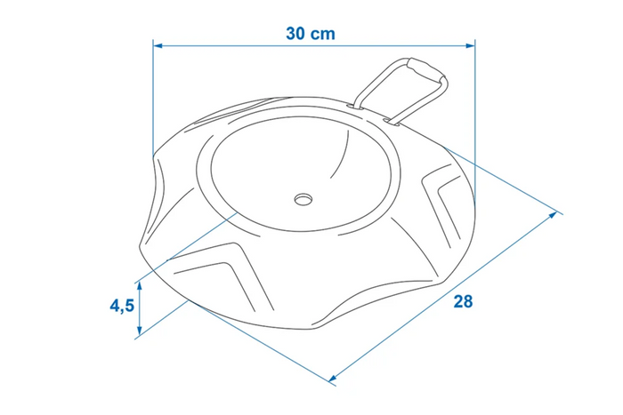 ProPlus 341355 Jockey Wheel Safety Wedge