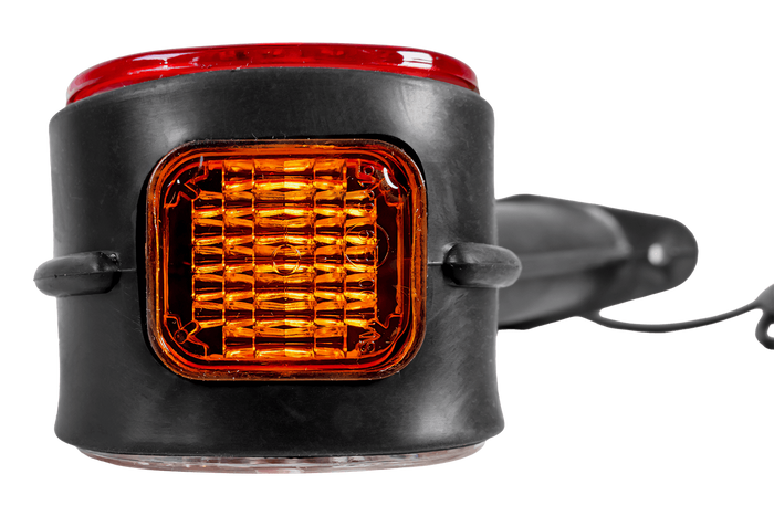 ASPÖCK SUPERPOINT II left marker lamp on a rubber arm with a side cable