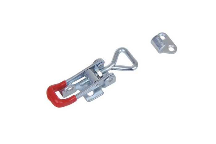 Side hitch with ProPlus 342112 clasp complete trailer side closure