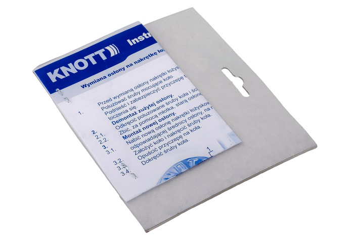 KNOTT 52.2mm hub bearing cover cap for trailer