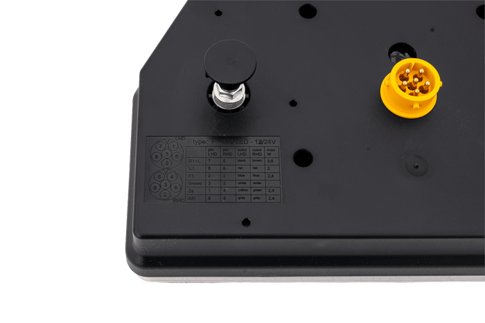 Rear light FRISTOM FT-372 LED 6 functions left