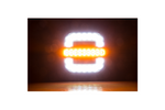 HORPOL ROCA LZD 2806 LED front lamp 2 functions universal with holder
