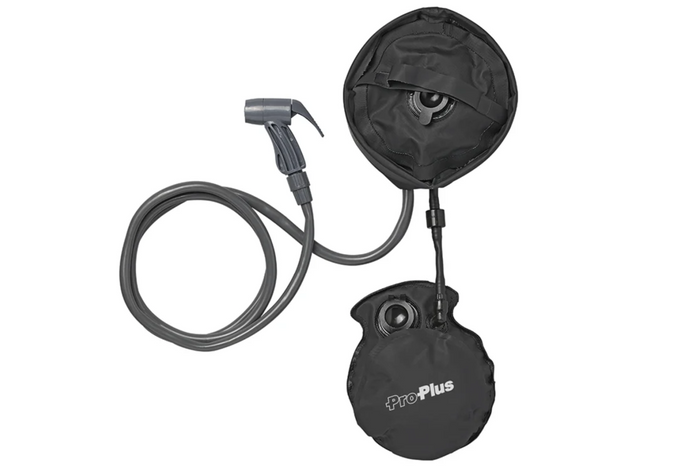 Portable travel shower ProPlus 770407 mobile shower with foot pump 11 l