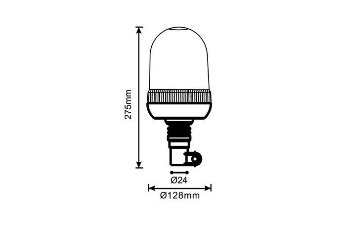 KAMAR L2283-C warning lamp flashing light