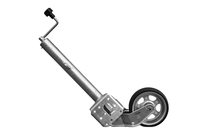 UNITRAILER automatic jockey wheel with handle 500kg 60mm 660-904 mm
