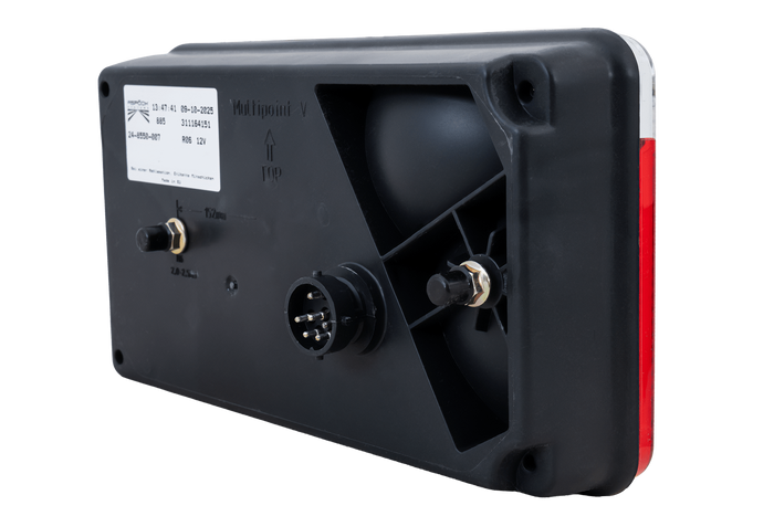 ASPÖCK Multipoint V rear light 7 functions left
