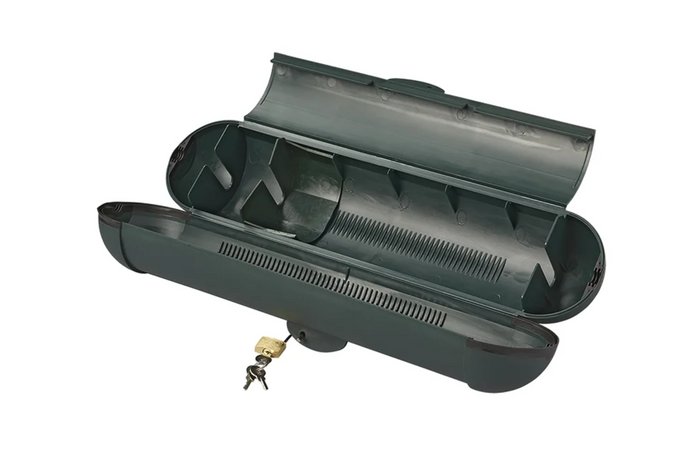 Extension cord housing with padlock ProPlus 420356 security compartment for CEE plug