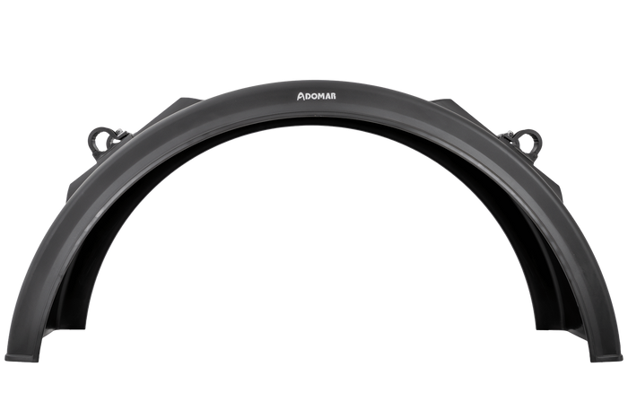 Mudguard for trailer 19.5-22.5" DOMAR DK2975 wheel arch 1250/430mm with mounting brackets