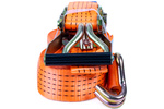 UNITRAILER 10m/50mm/5t orange transport belt with tensioner