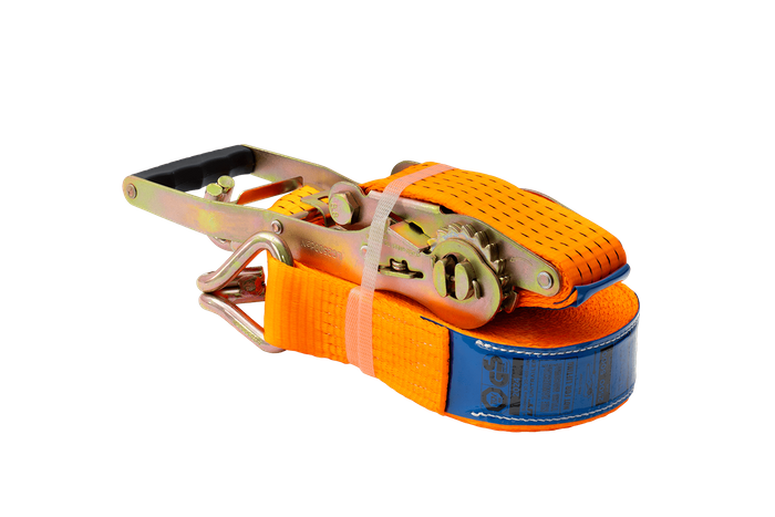 UNITRAILER ERGO 12m/50mm/5t orange transport belt with tensioner