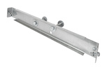 Bracket for mounting a spare wheel on the drawbar of a UNITRAILER trailer