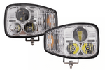 TT Technology TT.16610-L+TT.16610-P LED headlights 3 functions 21xLED 4450lm left+right for JCB/Cat/Manitou/Volvo/Terex
