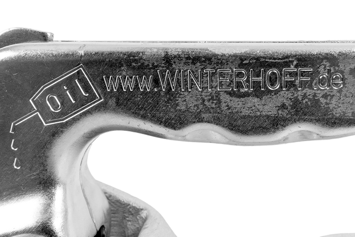 WINTERHOFF WW 350-RB-K1414 ball hitch for 3500kg trailer with 50mm pipe drawbar, cast iron