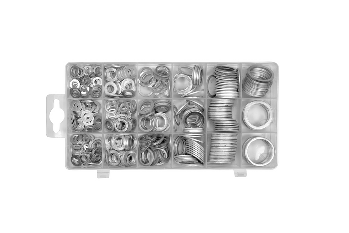 Set of aluminum washers YATO YT-068652 450 pieces