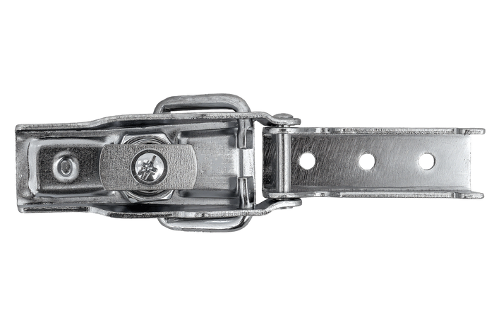 Set of side hooks with WINTERHOFF BVS 60-1 + BVSG 60-A fasteners, complete trailer side lock with key