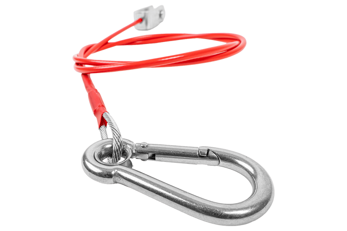 Emergency safety breakaway rope KNOTT breakaway with snap hook 1055mm