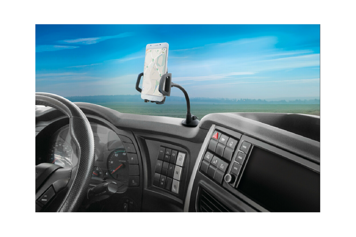 TECNO ARM 2 LAMP phone holder with suction cup mounting