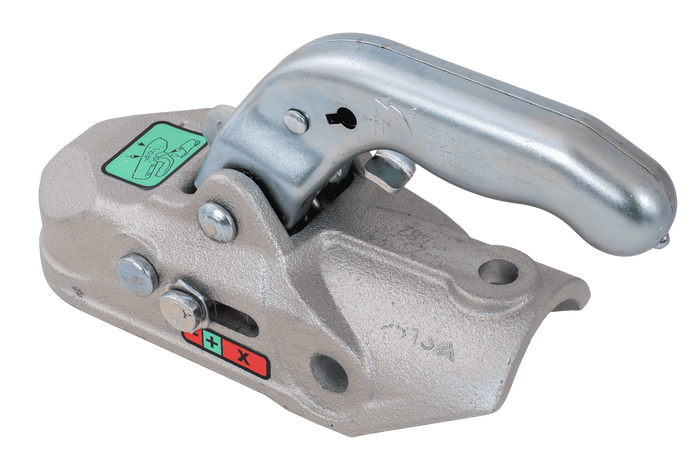 KNOTT K35-A ball hitch for a 3500kg trailer with a 50mm pipe drawbar, cast iron